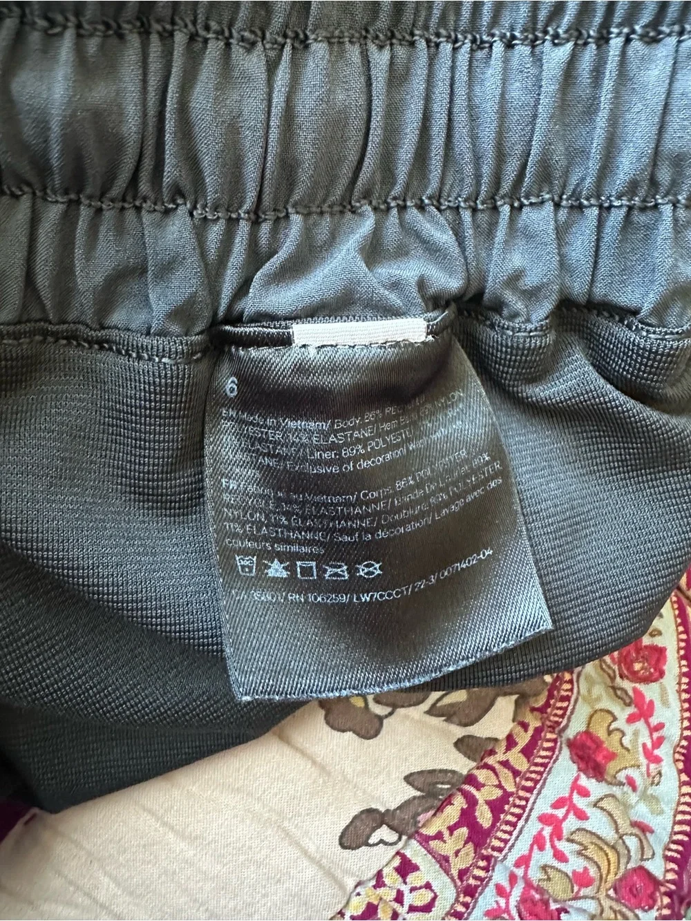 lululemon athletica Hotty Hot Shorts Gray Athletic Running Shorts